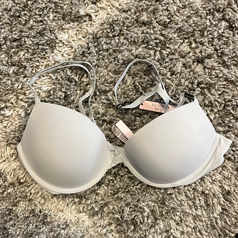 Victorias Secret Bra (padded / wire) 36C light gray